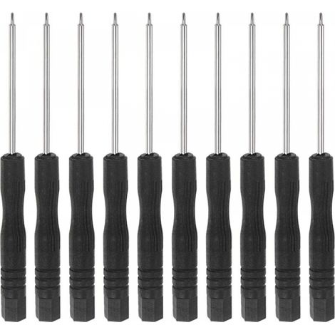 Mini tournevis cruciforme pour la réparation des lentilles de montre, 10 pièces (1/4)