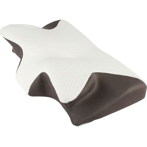 Oreiller Ergonomique à Mémoire de Forme, Oreiller Cervical Coussin 58x37x14cm (1/5)