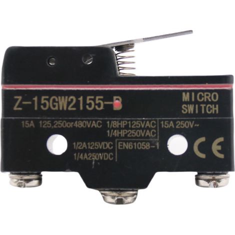 Genuine waterproof switch Z-15GW2155-B, travel limit switch, high current silver contacts. (1/4)