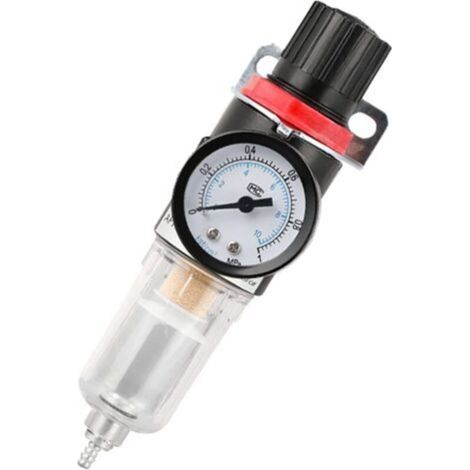 Séparateur D'Eau D'Huile à Air Comprimé Outil Filtre à Air Piège Réducteur Pression Avec Manomètre Lubrificateur De Régulateur Pneumatique Pour Les Outils De Filtres De Compresseur d'Air Comprimé