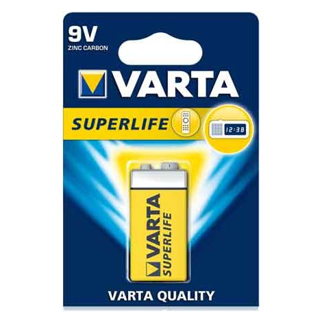 PILE 'SUPERLIFE' TRANSISTOR Blister 1 Pezzo - 10 confezioni- VARTA (1/2)