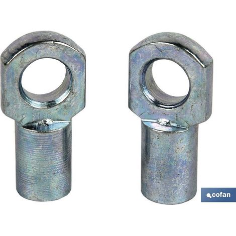 2 pcs accessoire oeillet ressort pneumatique 8mm