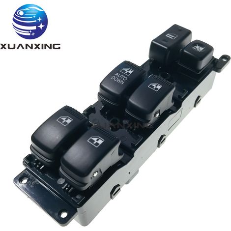 935701G000 935701G200 Interrupteur de lève-vitre/verrouillage de porte applicable aux Hyundai et Kia Rio (1/5)