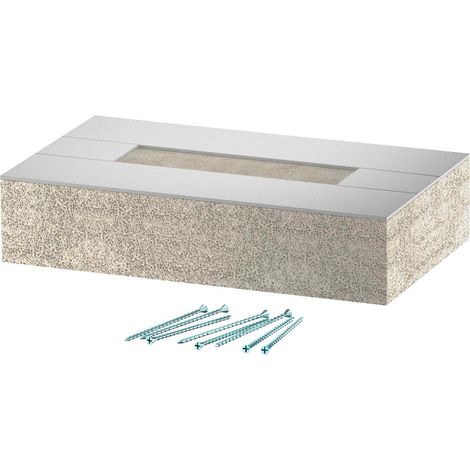 OBO Bettermann Embout pour BSKD09-K0511 50x110 béton léger fibre de verre gris, 7215263