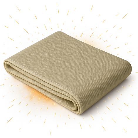 Bâche soudure anti-feu 1x1m - Protection Thermique 550 °C - Fibre de verre Couverture de soudage M0 (1/5)