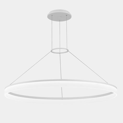 Leds-C4 GROK - Integrierte LED 1 Licht große Decke Anhänger weiß (1/2)