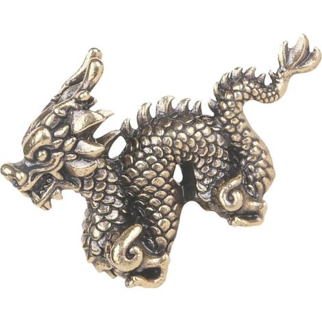 de dragon en laiton idéale comme décoration de table ou