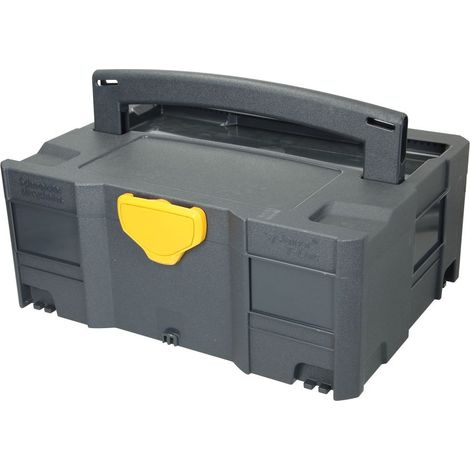 Schneider – Malette de rangement Systainer 2 TL – Dimensions 396 x 296 x 157.5 mm – Transport modulaire pour chantiers – Poids 1.5 kg