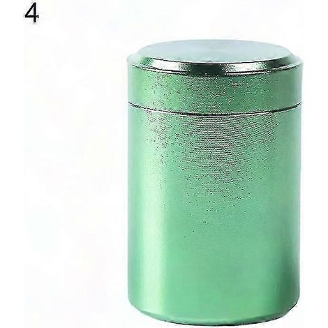 Boîte de rangement étanche en aluminium 70 ml pour herbes et épices, pot hermétique anti-odeur, contenant compact pour stockage (1/5)