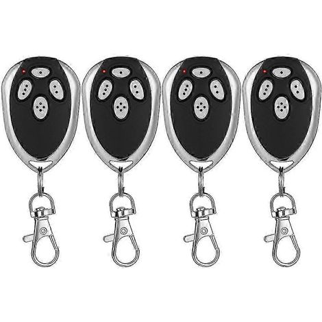 Télécommande à quatre canaux compatible avec l'émetteur de commande de porte de garage Aleko LM123 433,92 MHz (1/5)