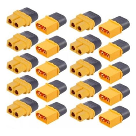 FENOPLASTICA10 paires de connecteurs Xt60 Plug Male Female Set, Xt60h Housing Connector (1/4)