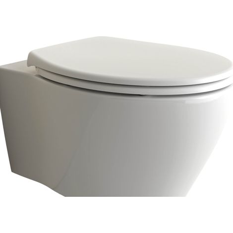 WC-Sitz Bernstein Softclose Kinder-WC-Sitz WC-Ersatzdeckel U2006 Weiß glänzend