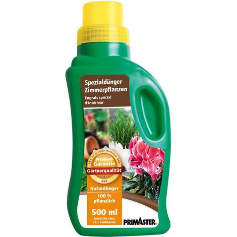 Primaster Zimmerpflanzen-Spezialdünger 500ml Konzentrat Kräuterdünger Ganzjährig
