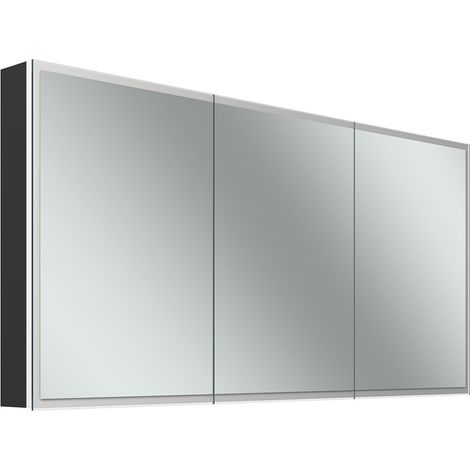 Schneider GLOW D2W Armoire de toilette, 3 portes 50/50/50cm,