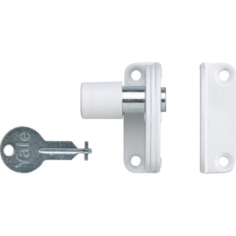 Yale Locks P1223WE - Sash lucchetto per finestre a pressione, colore: Bianco