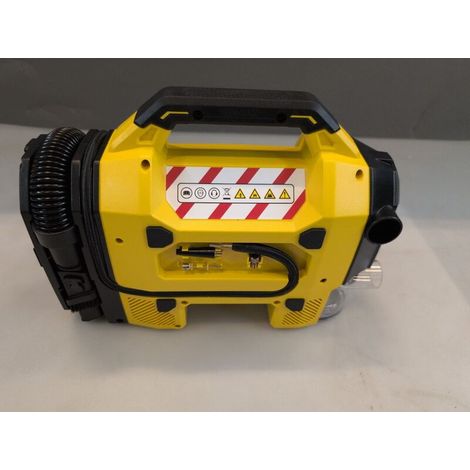 [NEUWERTIG] B-Ware Stanley Akku-Kompressor 10 Bar 12 V Adapter Digitales Display Luftpumpe 2.95kg (1/2)