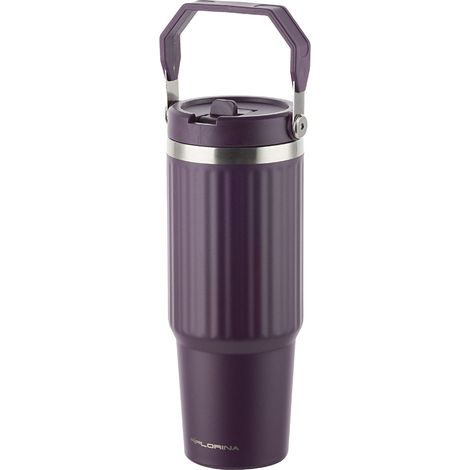 Mug isotherme MUKI en acier inoxydable 890 ml violet