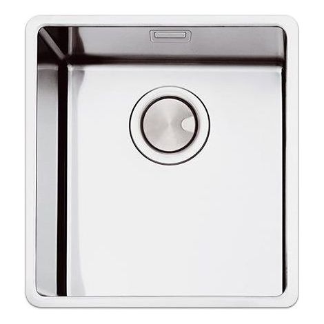 Apell FEM34UBC Ferrara Plus Lavello da Incasso Sottotopiano 1 Vasca 376x436 mm Acciaio Inox colore Acciaio Spazzolato