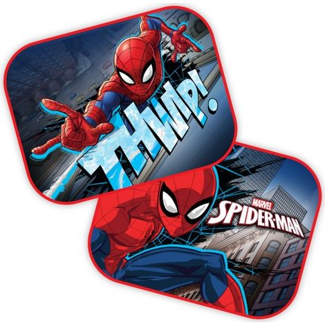 Cortinas laterales, 2 unidades, 4435 cm, SPIDER MAN