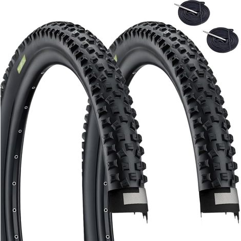 2 Copertoni 29 x 2.25 (57-622) + Camere d'aria Pneumatici bici MTB 29 Pollici per Mountain Bike con protezione Antiforatura - Ideale per Percorsi Fuoristrada (1/5)