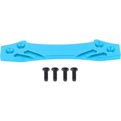 Pièces de direction en aluminium renforcé pour amortisseurs avant et arrière, barre de direction pour voiture RC Tamiya 1/10, bleu (1/5)
