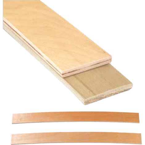 ASTA ORTOPEDICA IN FAGGIO PER LETTO 810X68X8 MM- 5,0 pz