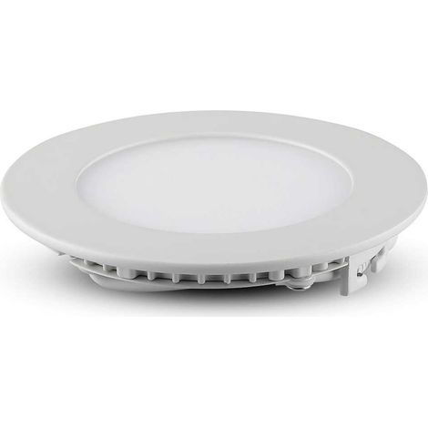 V-TAC Mini Runder Einbau LED Panel 18W Tageslicht Weiß 4000K 1400LM 210mm sku 214861