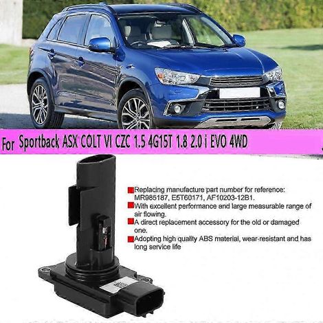 Luftmassenmesser MAF-Sensor MR985187 für Mitsubishi Lancer Sportback ASX COLT VI CZC 1.5 4G15T 1. Edition 0711