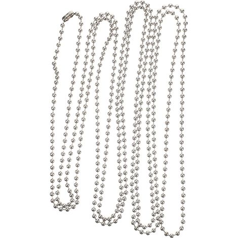 Chaînette à billes métallique pour stores enrouleurs, cordon perlé et accessoires de montage, 3 (1/5)