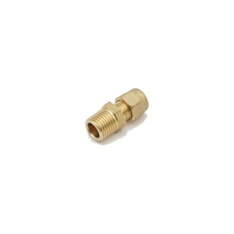 PrimaPlus Brass Compression Adaptor 6mm x 1/4" Male Taper (1/3)