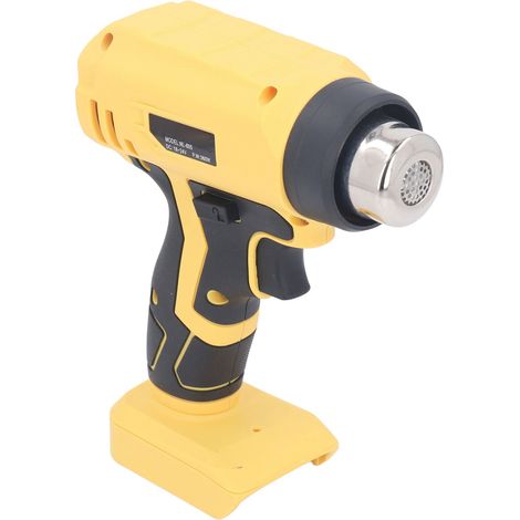 Pistolet à air chaud sans fil 360W 400°C chauffage rapide avec 4 embouts pour batterie 18V DCB204 (1/5)