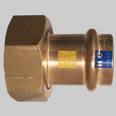 MEZZO BOCCHETTONE DADO GIREVOLE A PRESSARE - 15 x 3/4