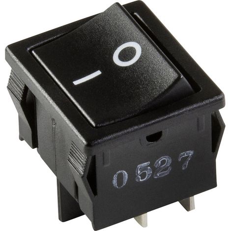 interBär 3628-201.22 Wippschalter 3628-201.22 250 V/AC 10 A 1 x Aus/Ein rastend 1 St.