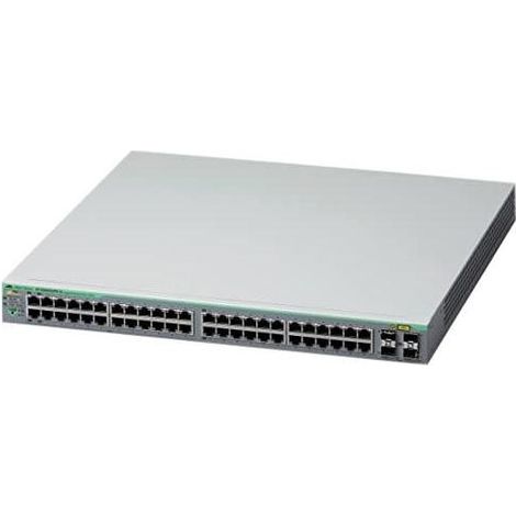 Allied Telesis AT-GS950/52PS V2-50 switch Gestionado L2 Gigabit Ethernet (10/100/1000) Energía sobre Ethernet (PoE) Gris
