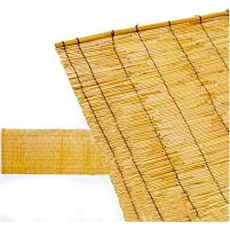 Vette Arella in Giunco Naturale - 150x300 cm - Barriera Frangivista (1/2)
