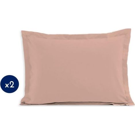 2er-Set Kissenbezüge - LOVELY HOME - LH71619 - 50 x 70 cm - Rosa