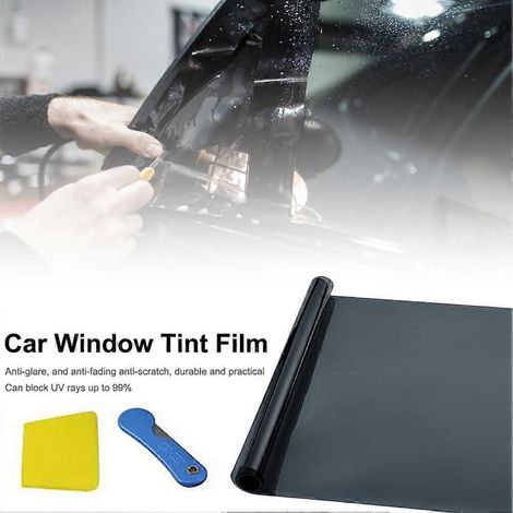 Film teinté pour vitres de voiture, voiture, maison, bâtiment, rouleau, protection UV, autocollant, rideau, VTL 25 (1/5)