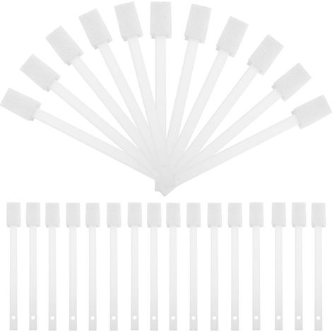 30 brosses WC, blanc, long manche, pour cuvette et céramique (1/5)