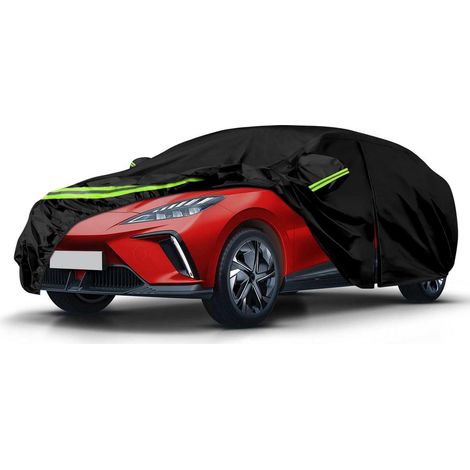 Autoabdeckung für MG4 EV 2022-2025, wasserdicht, mit Reißverschlusstür & Reflektoren
