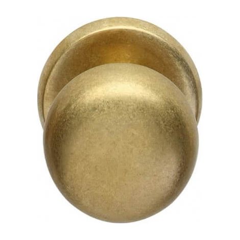 Poignée de porte avant Castor laiton roulé Ø 8cm - 0011.393033 (1/2)