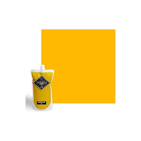 Laque satin bois, murs et plafonds 0,75L Jaune Akhenaton (1/5)