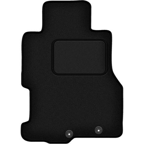 Tapicería negra mate para el asiento del conductor para: Honda Civic VII 5 puertas (2001-2007)