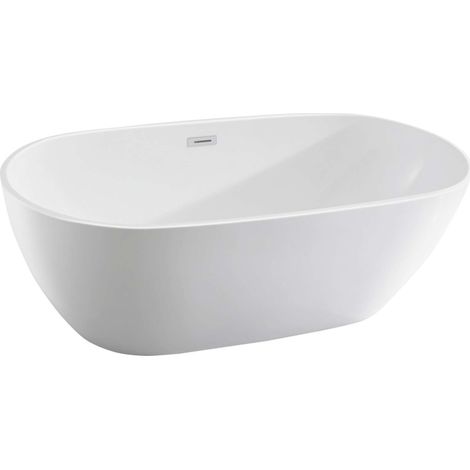 Aqualine Vasche da bagno - Vasca da bagno freestanding 180x80 cm, bianco E1880