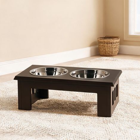 Gamelle pour chien en edelstahl MDF 58,4 x 30,5 x 25,4 cm (1/5)