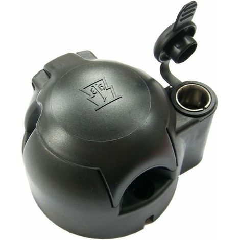Prise remorque 7 pôles 12V avec allume-cigare 12V (1/2)