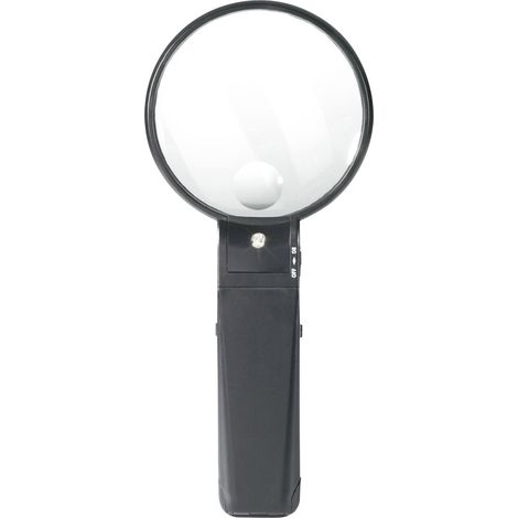 TOOLCRAFT 821010 821010 Standlupe Vergrößerungsfaktor: 2 x, 4 x Linsengröße: (Ø) 88 mm (1/5)