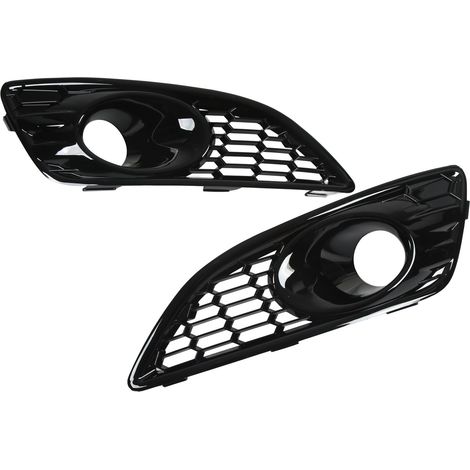paire de grilles de feux antibrouillard avant D2BZ15266CB, remplacement pour Ford Fiesta JA8 2013-2017, fixation traversante. (1/5)