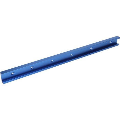 Gabarit de rail en T en aluminium pour table de défonceuse (1000 mm) (1/5)