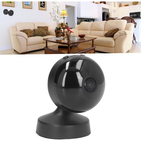 Caméra de surveillance domestique à distance sans fil Quelima Mini HD 1080P Wi-Fi avec vision nocturne en l'absence de lumière (1/5)