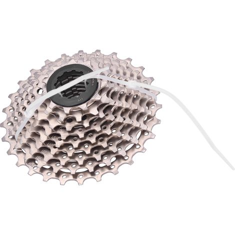 BOLANY Ersatz-Freilauf für 9-fach Rennrad, 11-28 Zähne Kassette, silber (1/5)